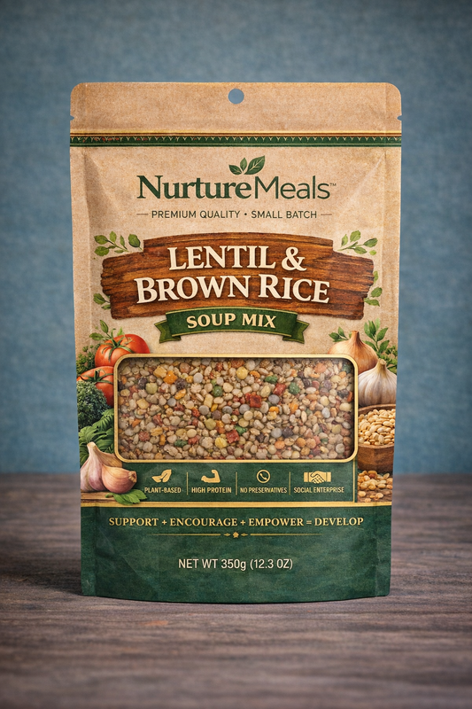 Nurture Meals Lentil & Brown Rice Soup Mix
