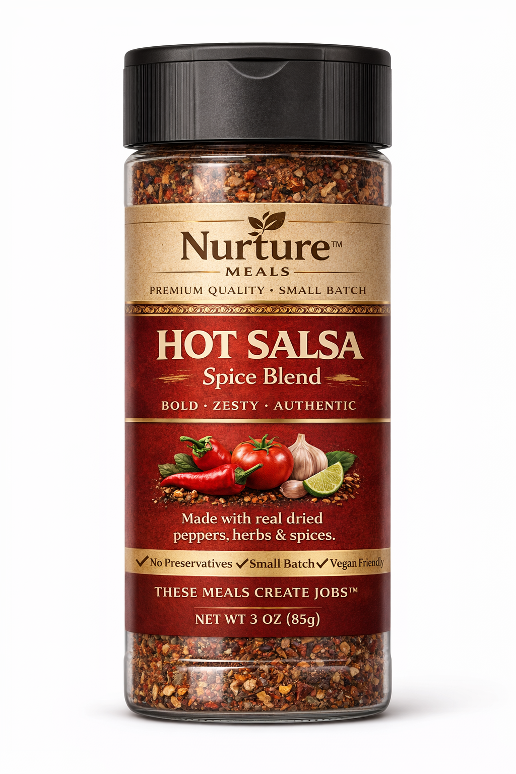 Nurture Meals w/ Hot Salsa Spice Blend