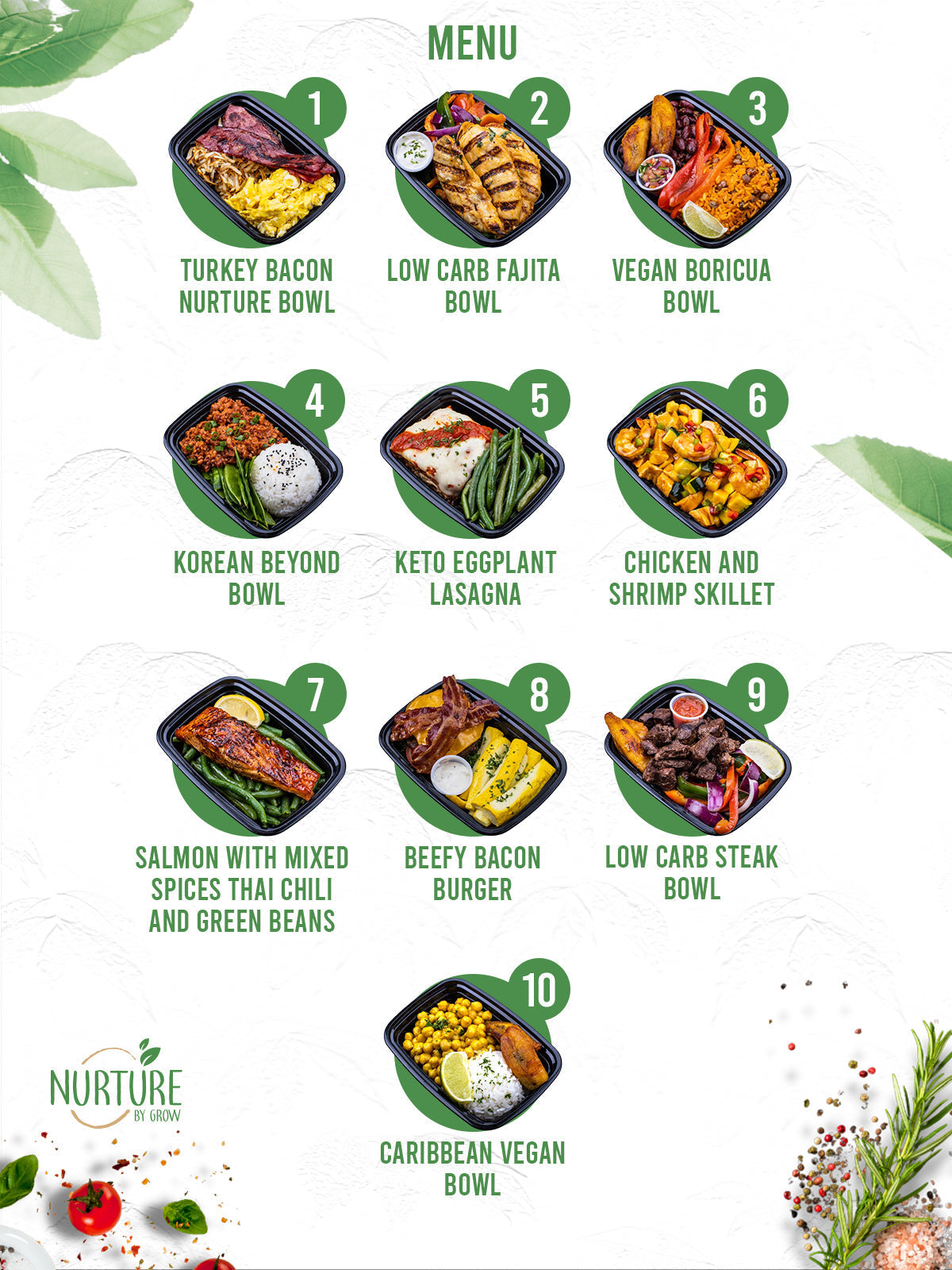 MIX & MATCH 10 WEIGHT LOSS WEEKLY MEAL PLANS